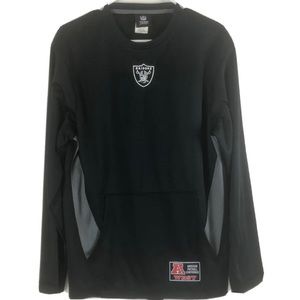 Nike Las Vegas Raiders Football Black Sideline Coaches Pullover Men's Small